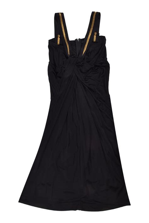 gucci ball dress|black and gold gucci dress.